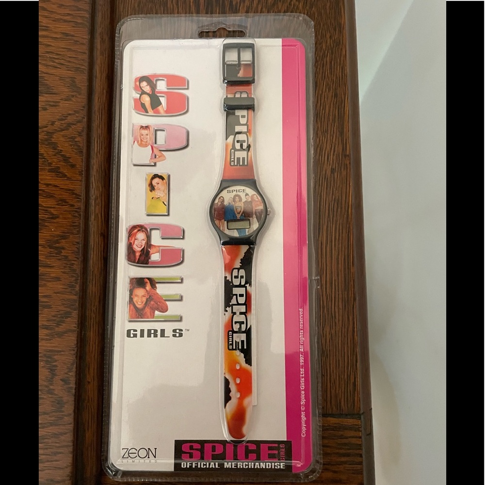 Spice Girls digital watch. 1997.